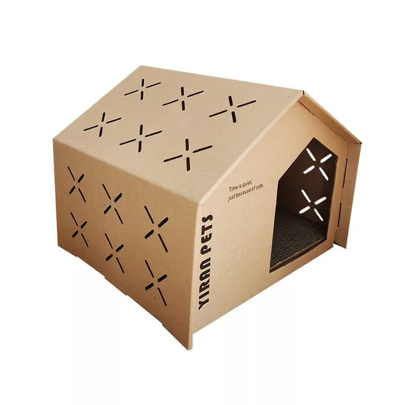 Claw Board Cat House: A Cozy and Stimulating Environment for Your Furry Friend 5 Claw Board Cat House: A Cozy and Stimulating Environment for Your Furry Friend Pets & animals 5