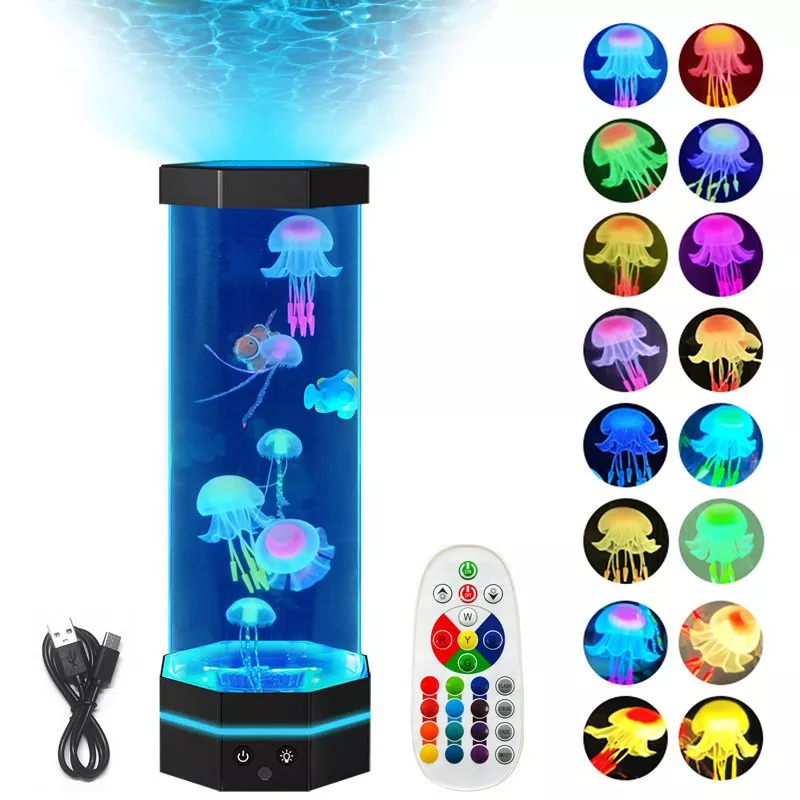 Jellyfish Lava Lamp – 17 Colors With Remote Control 3 Jellyfish Lava Lamp – 17 Colors With Remote Control Home & living 3