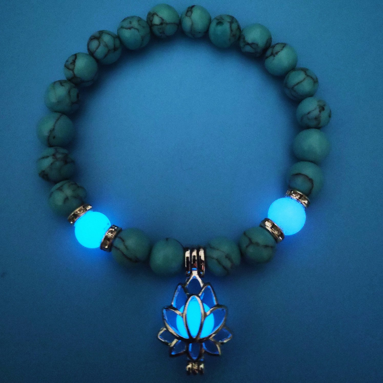 Luminous Lotus Natural Stone Bracelet Jewellery & watches 7