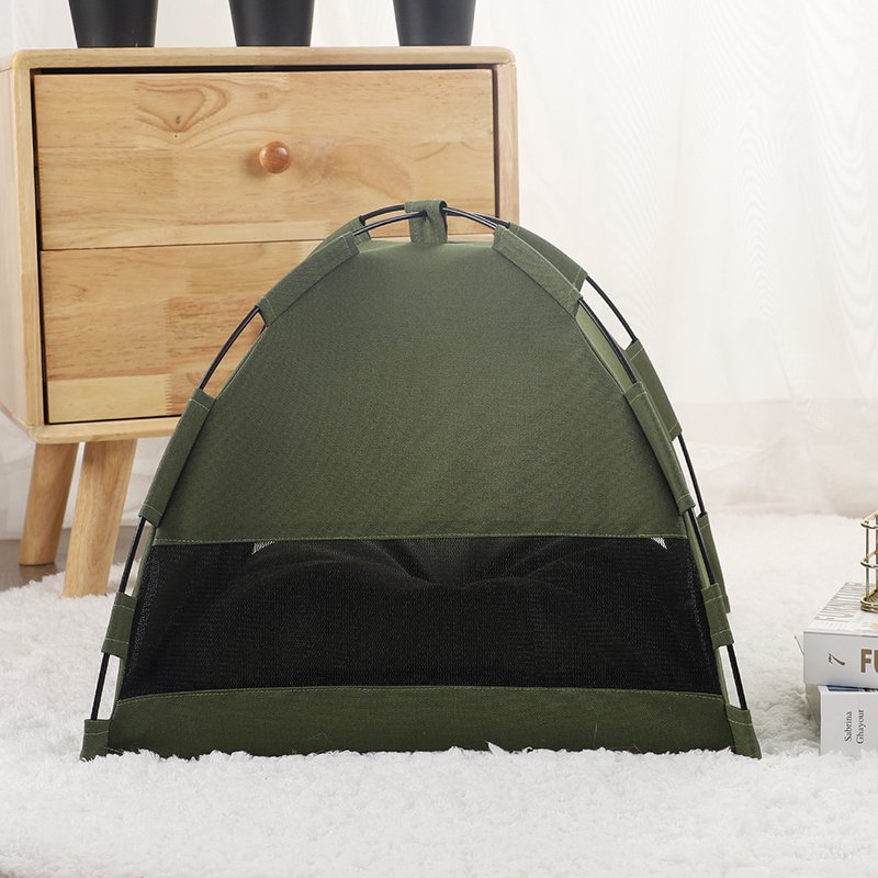 Ultra-Comfy Pet Tent with Cooling Mat Cats   5
