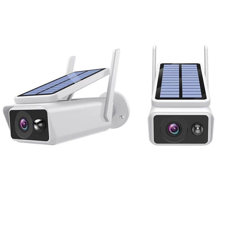 Wireless Wifi Solar Rechargeable Battery Camera Building & renovation 6