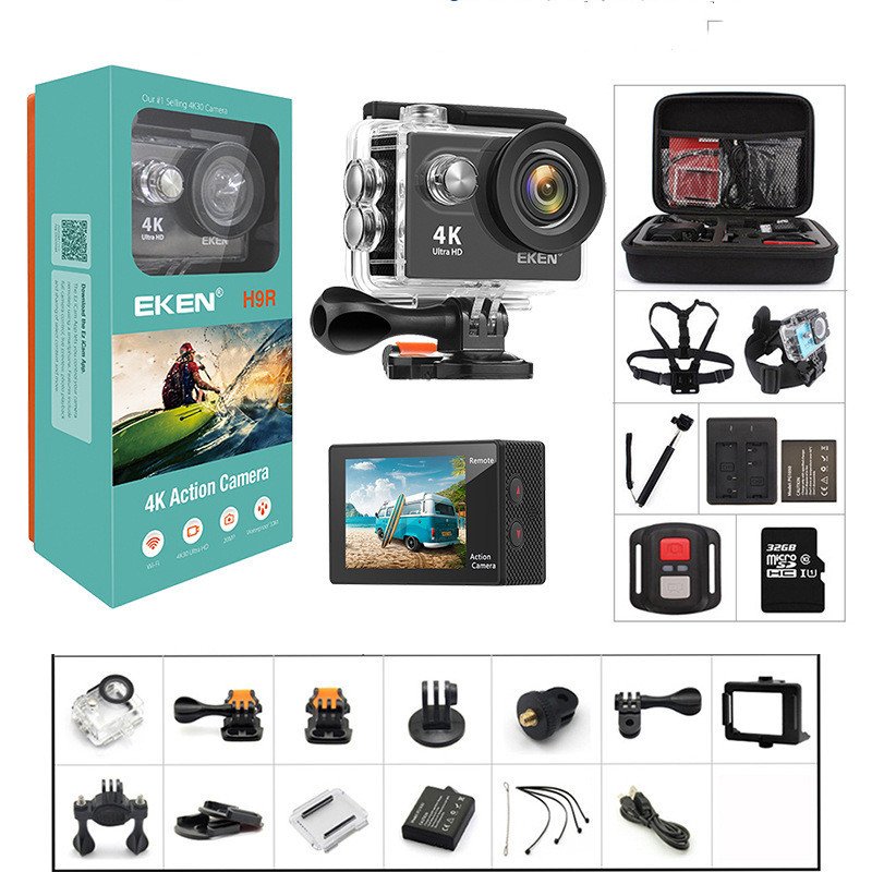 EKEN H9R Sports Camera – Kit Electronics & photography