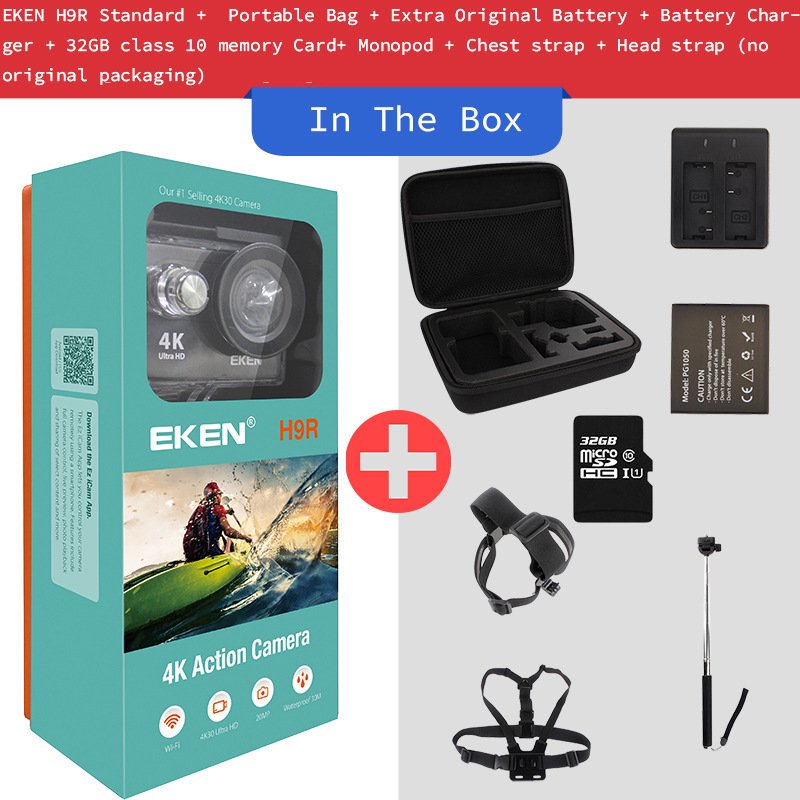 EKEN H9R Sports Camera – Kit Electronics & photography 8