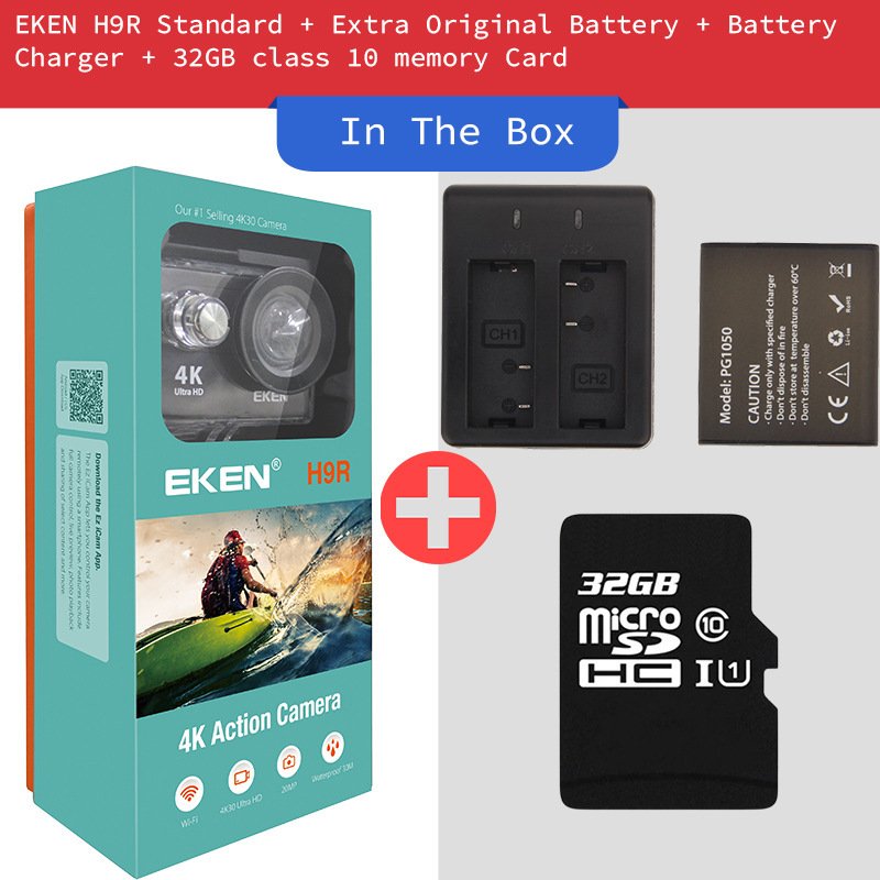 EKEN H9R Sports Camera – Kit Electronics & photography 11