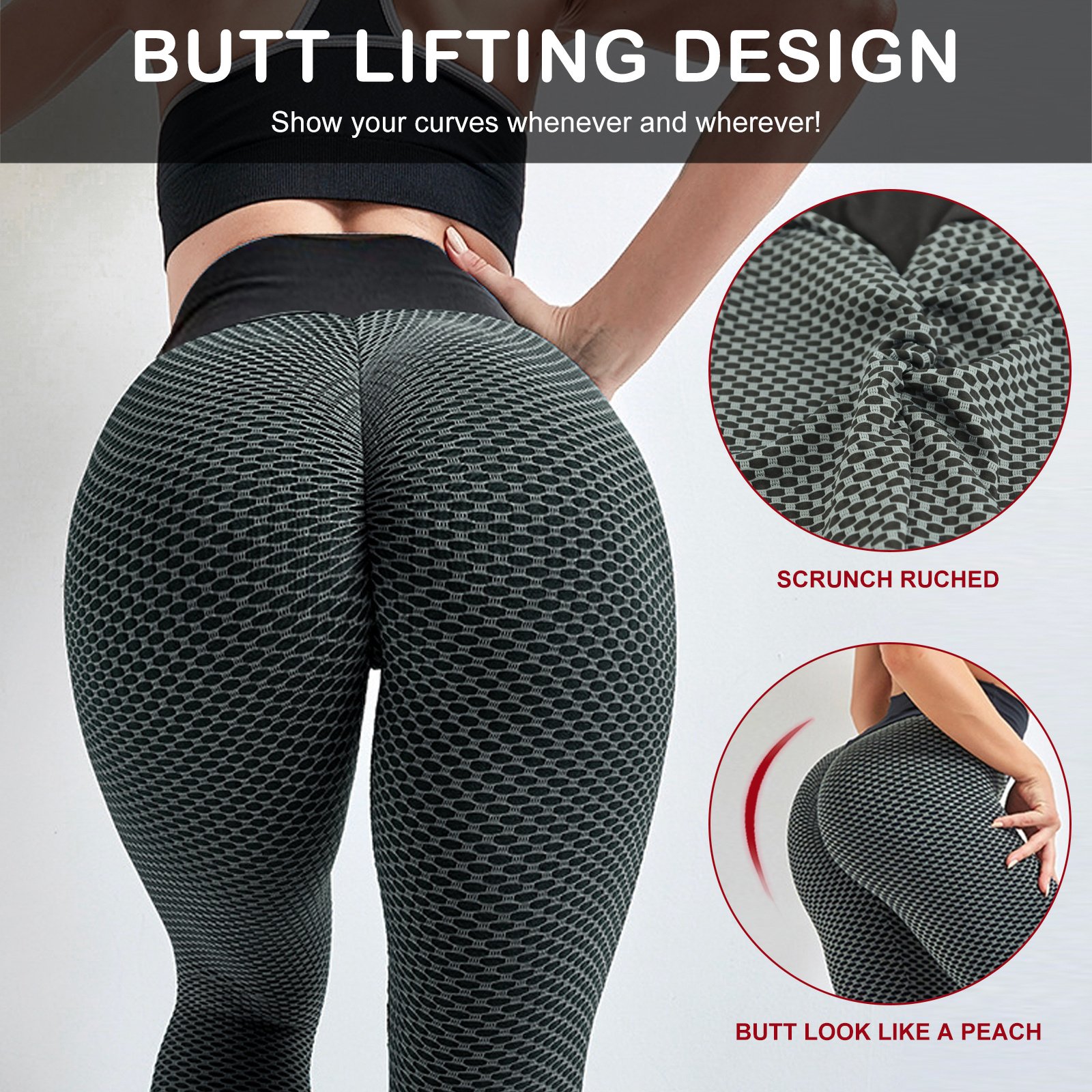 Butt Lifting Workout Leggings Clothing & Fashion 6