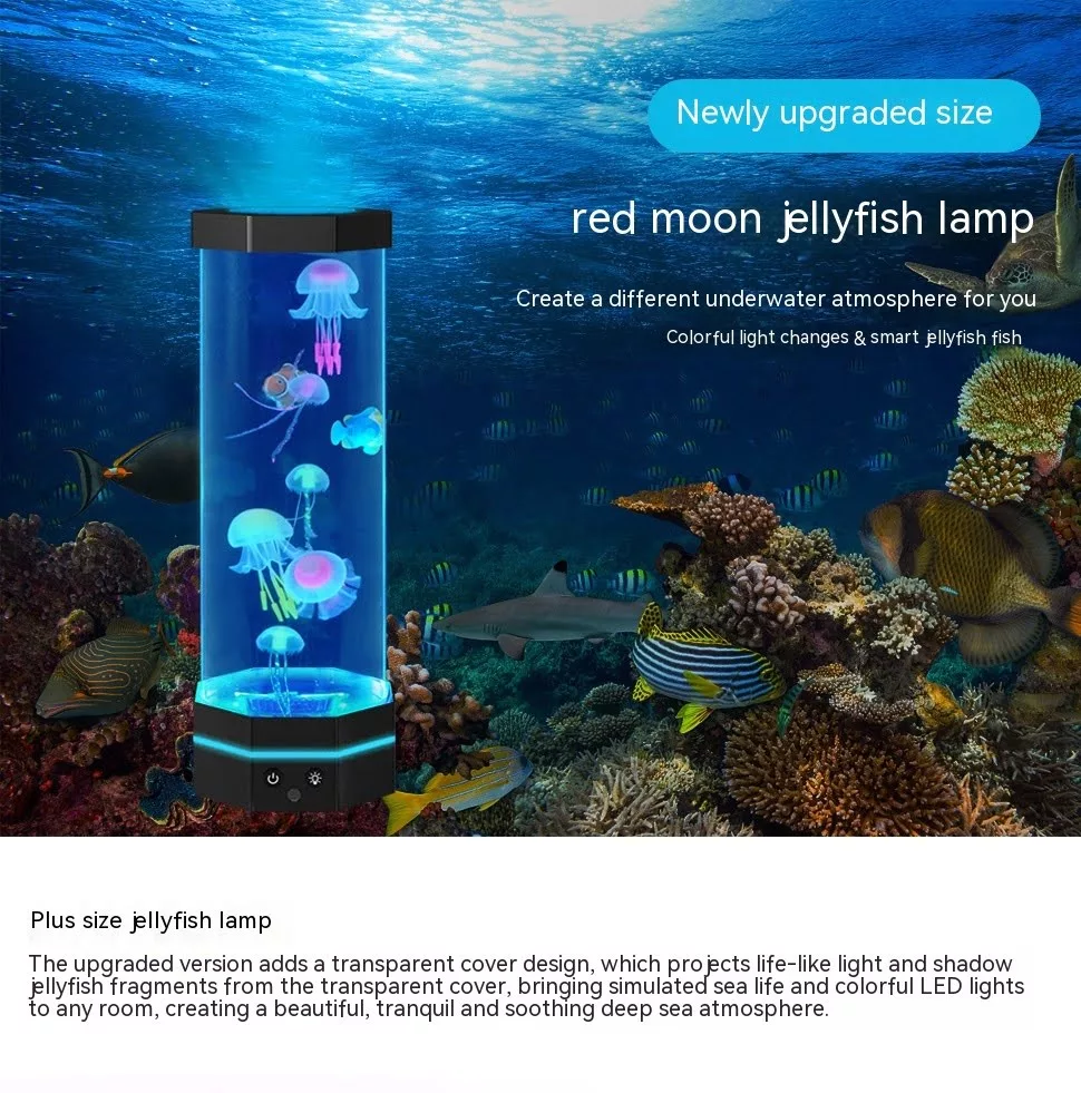 Jellyfish Lava Lamp – 17 Colors With Remote Control 8 Jellyfish Lava Lamp – 17 Colors With Remote Control Home & living 8