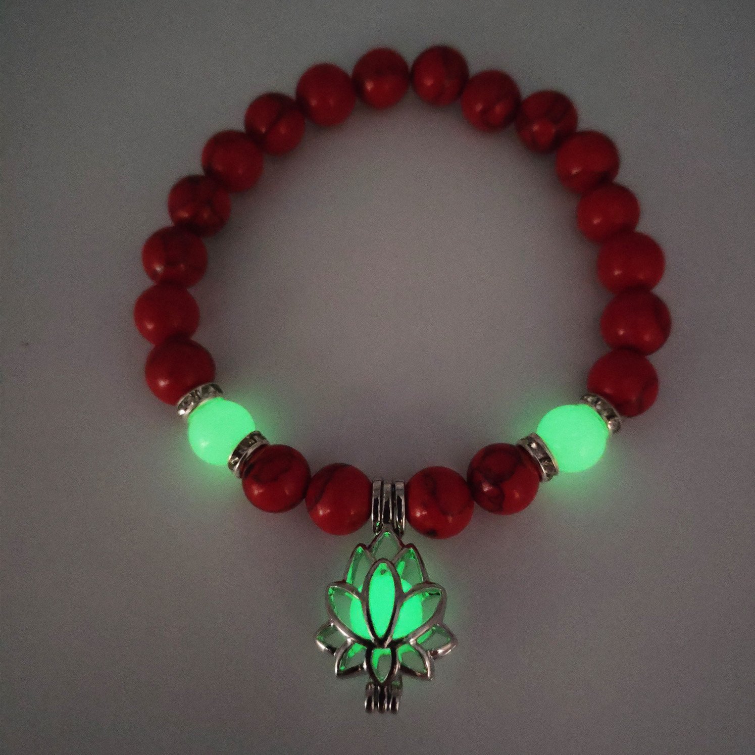 Luminous Lotus Natural Stone Bracelet Jewellery & watches 10