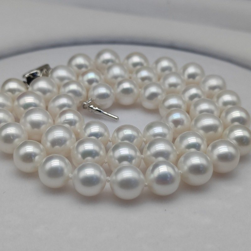 Silver Freshwater Pearl Necklace Jewellery & watches 3