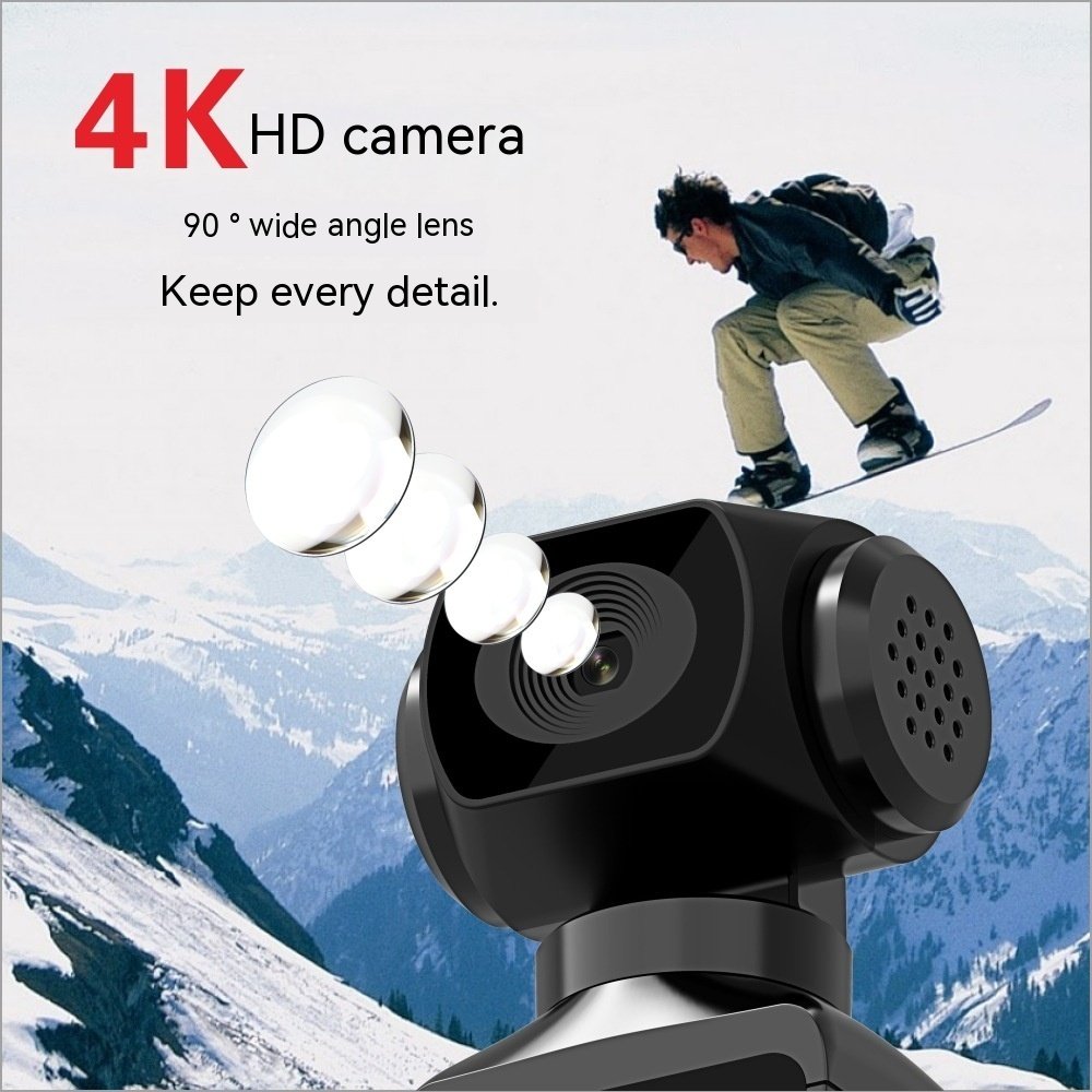270 Degree Rotating 4K Sports Pocket Camera Camera accessories   3