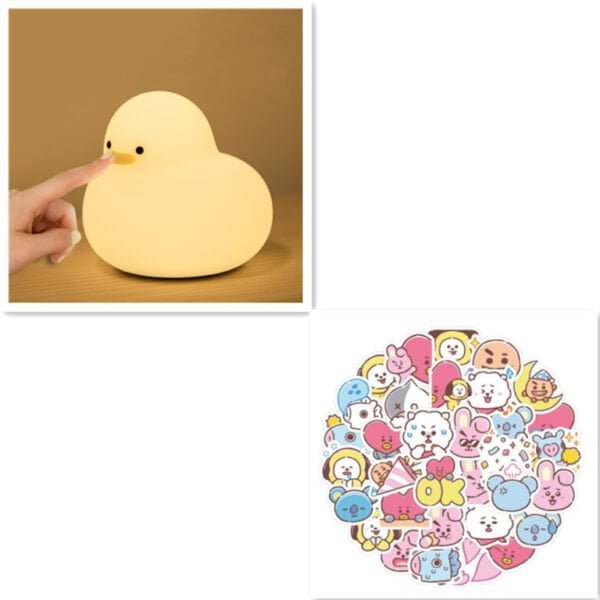 Silicone Rechargeable Duck Lamp Electronics & photography 7