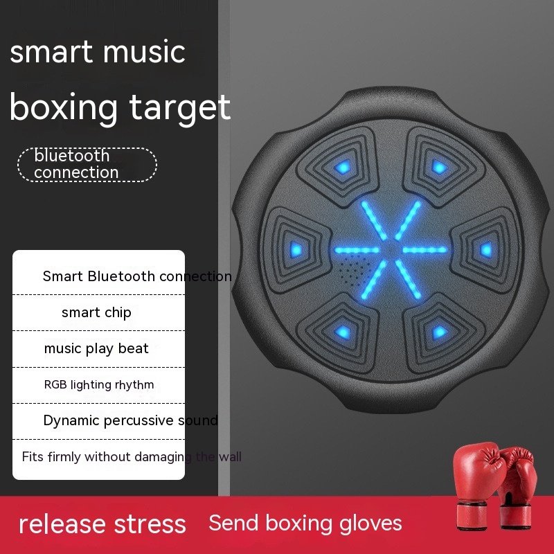 Smart Boxing Machine with Music Exercise equipment & weights   9