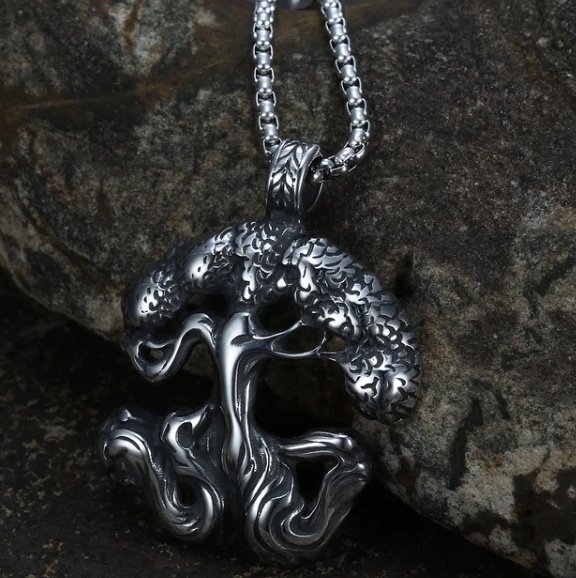 Asgard Rune Pendant Chain Jewellery & watches 11