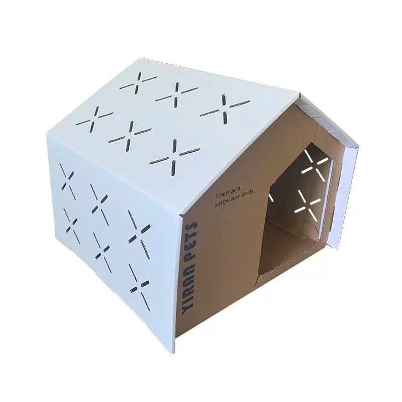 Claw Board Cat House: A Cozy and Stimulating Environment for Your Furry Friend 6 Claw Board Cat House: A Cozy and Stimulating Environment for Your Furry Friend Pets & animals 6