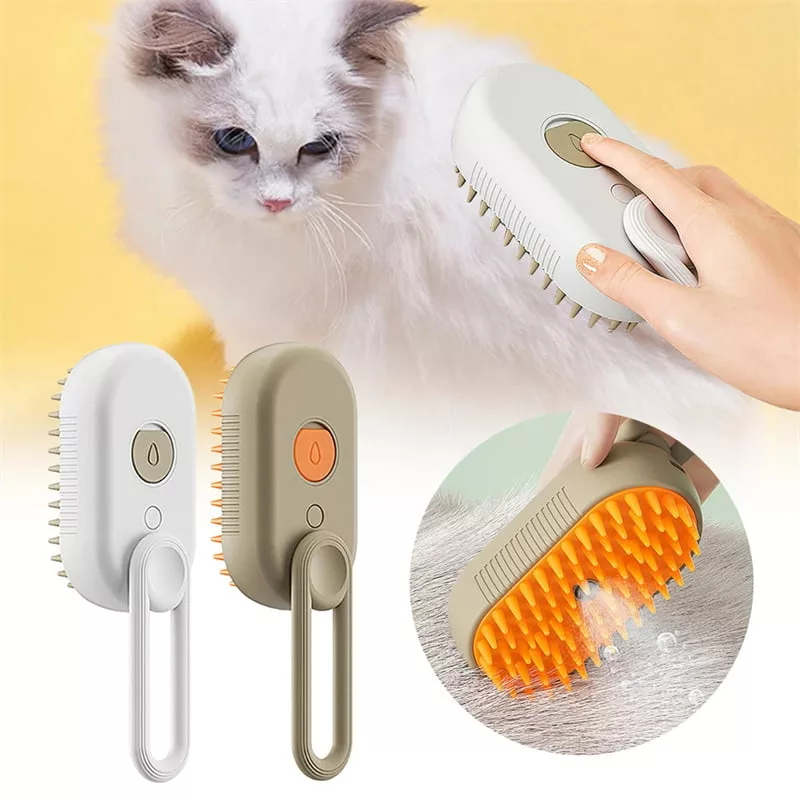 Cat & Dog Steam Brush 4 Cat & Dog Steam Brush Pets & animals 4