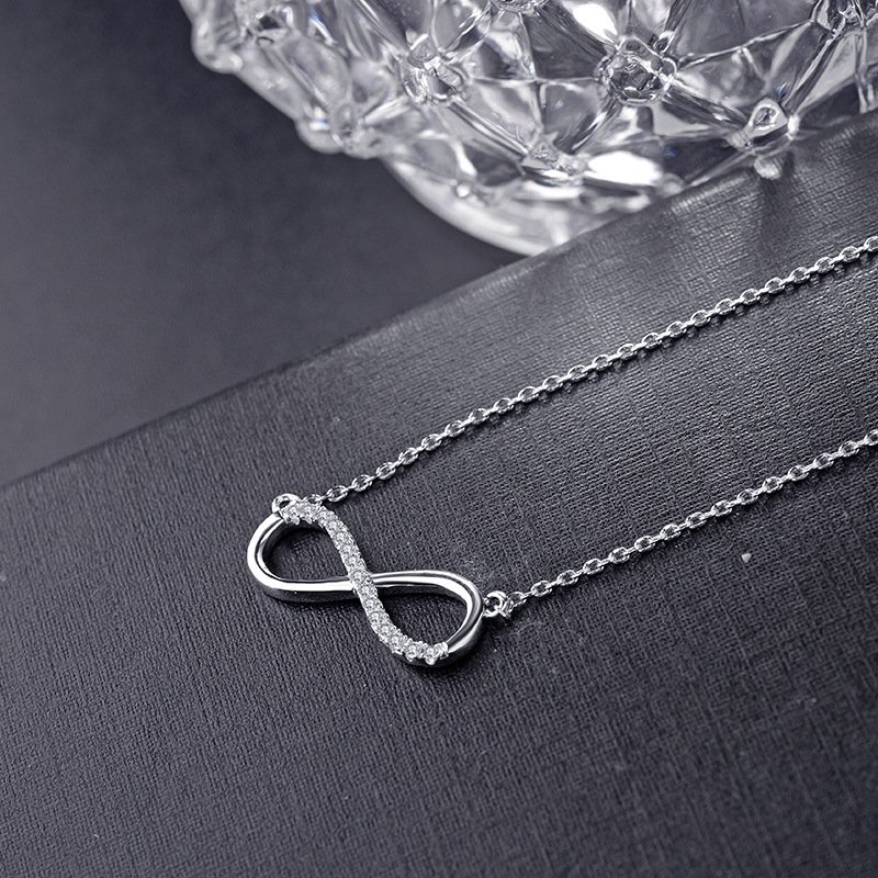 Silver Infinity Necklace Jewellery & watches 3
