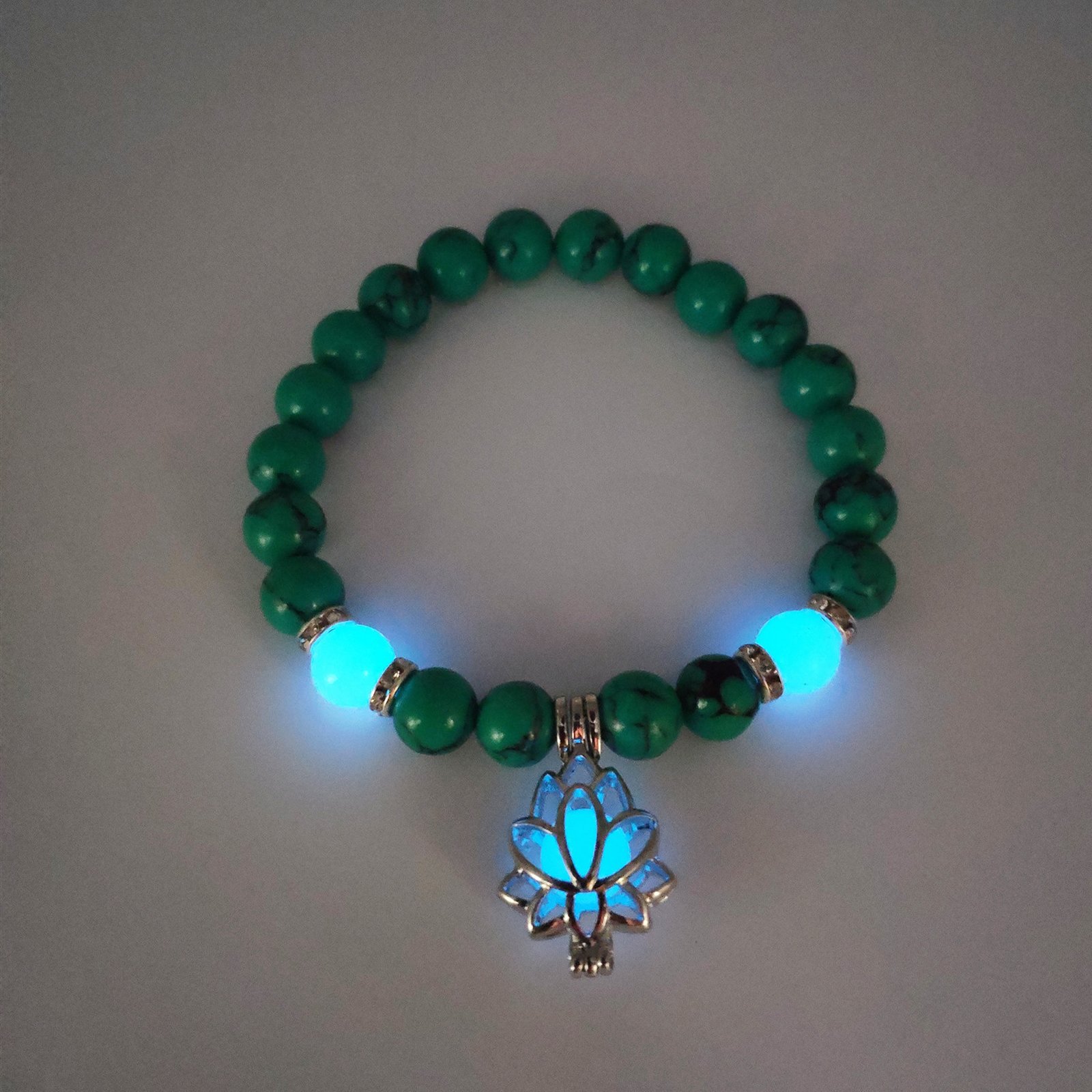 Luminous Lotus Natural Stone Bracelet Jewellery & watches 11