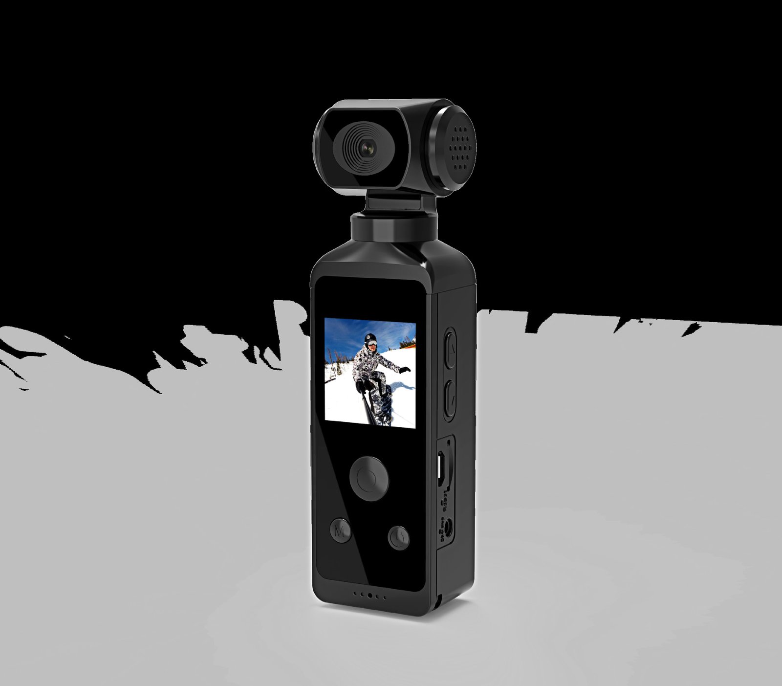 270 Degree Rotating 4K Sports Pocket Camera Camera accessories   5