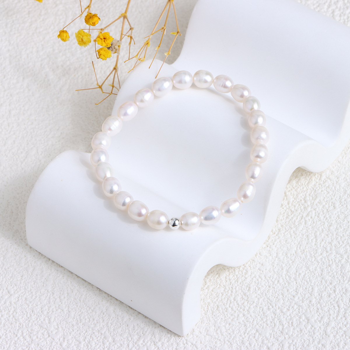 Freshwater Pearl Bracelet – 14k Real Gold Jewellery & watches 6
