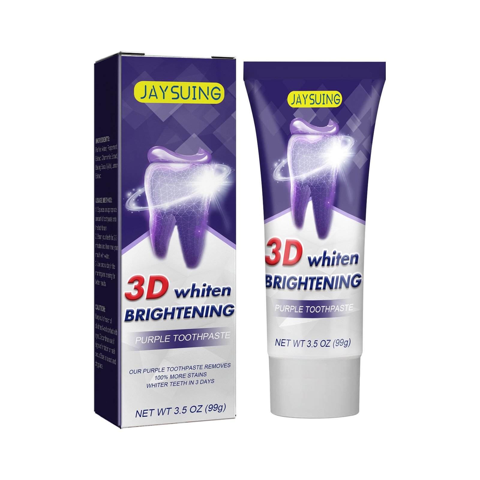Teeth Whitening Purple Toothpaste Health & beauty 3