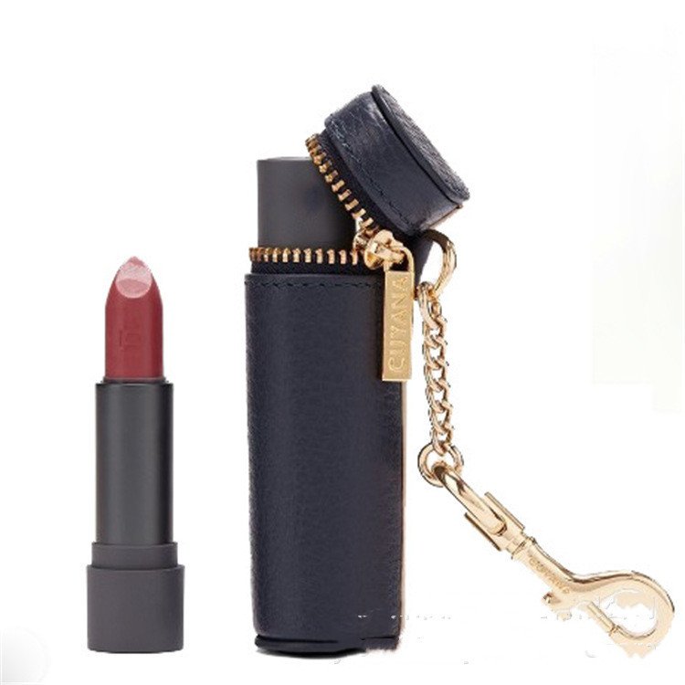Portable Single Lipstick Leather Case Clothing & Fashion 3