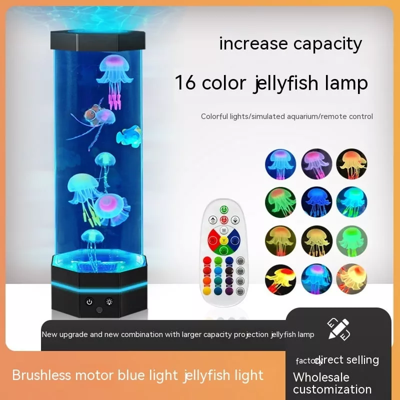 Jellyfish Lava Lamp – 17 Colors With Remote Control 4 Jellyfish Lava Lamp – 17 Colors With Remote Control Home & living 4