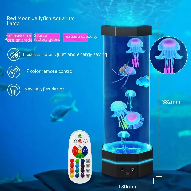 Jellyfish Lava Lamp – 17 Colors With Remote Control 6 Jellyfish Lava Lamp – 17 Colors With Remote Control Home & living 6