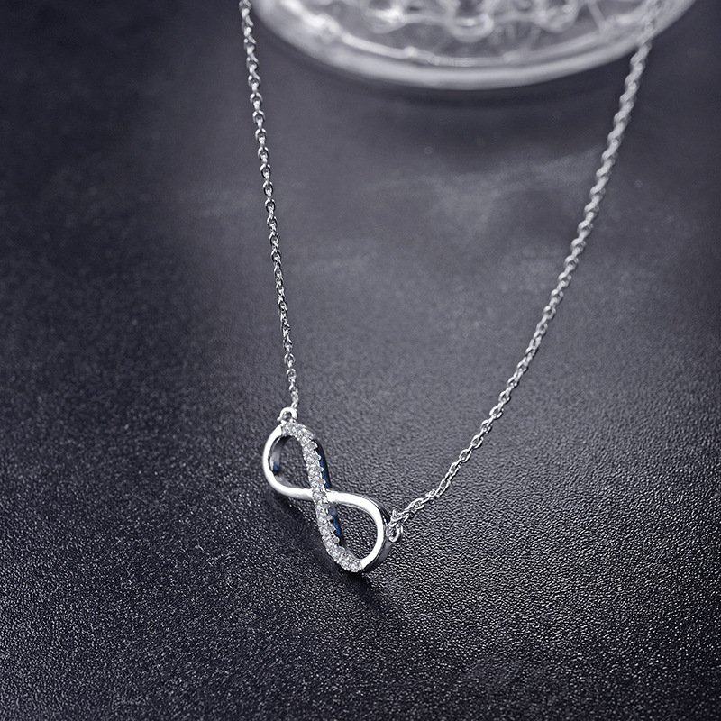 Silver Infinity Necklace Jewellery & watches 6