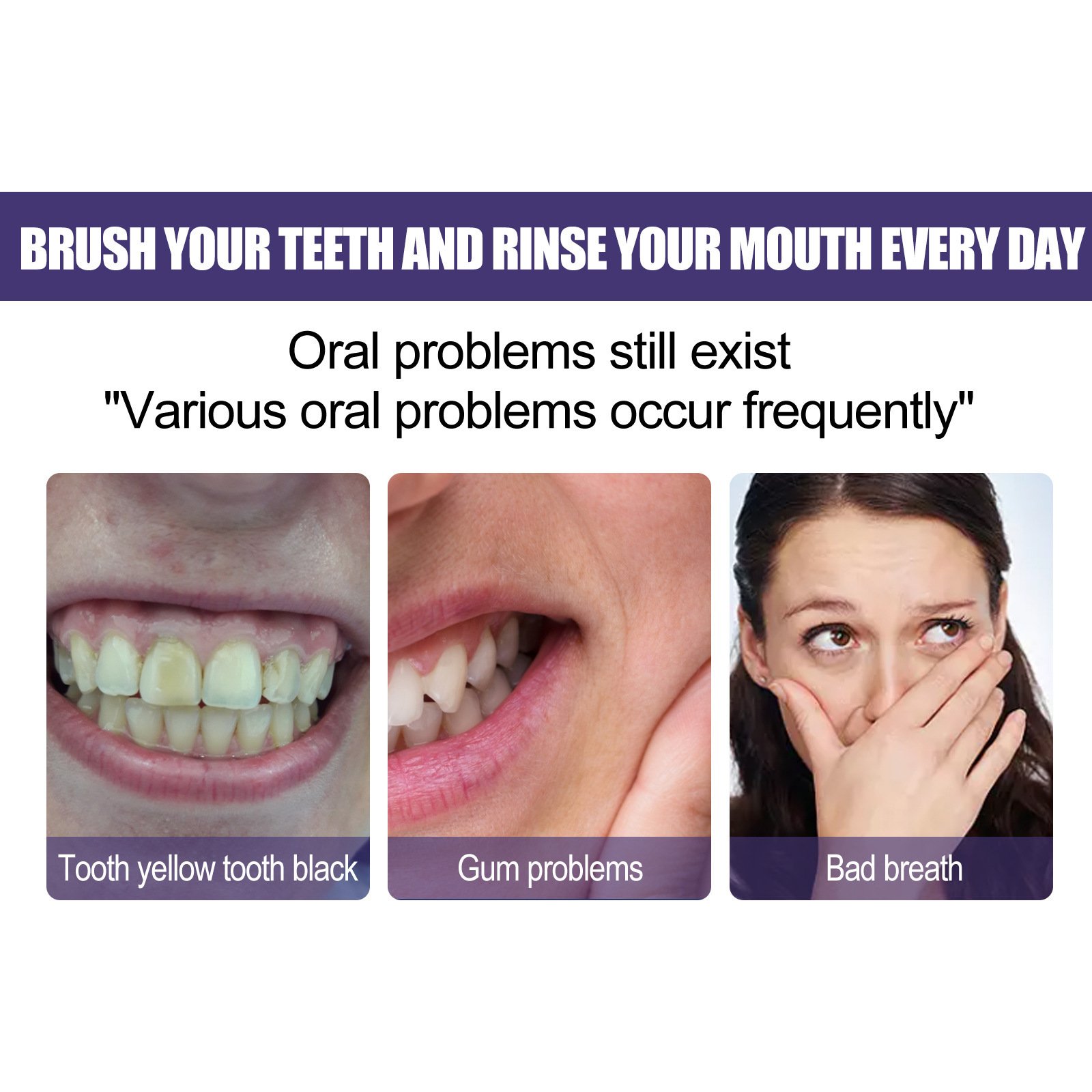 Teeth Whitening Purple Toothpaste Health & beauty 4