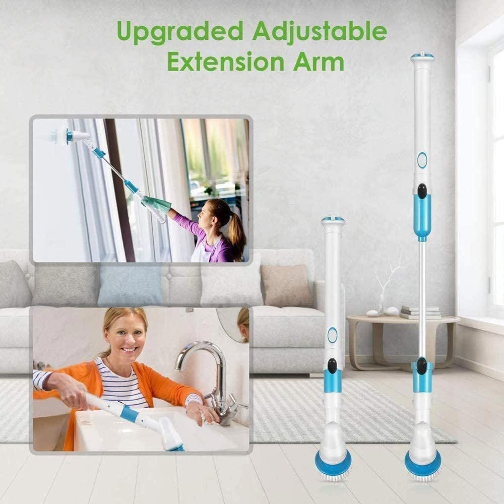 Wireless Rechargeable Electric Cleaning Brush Cleaning & bins   5