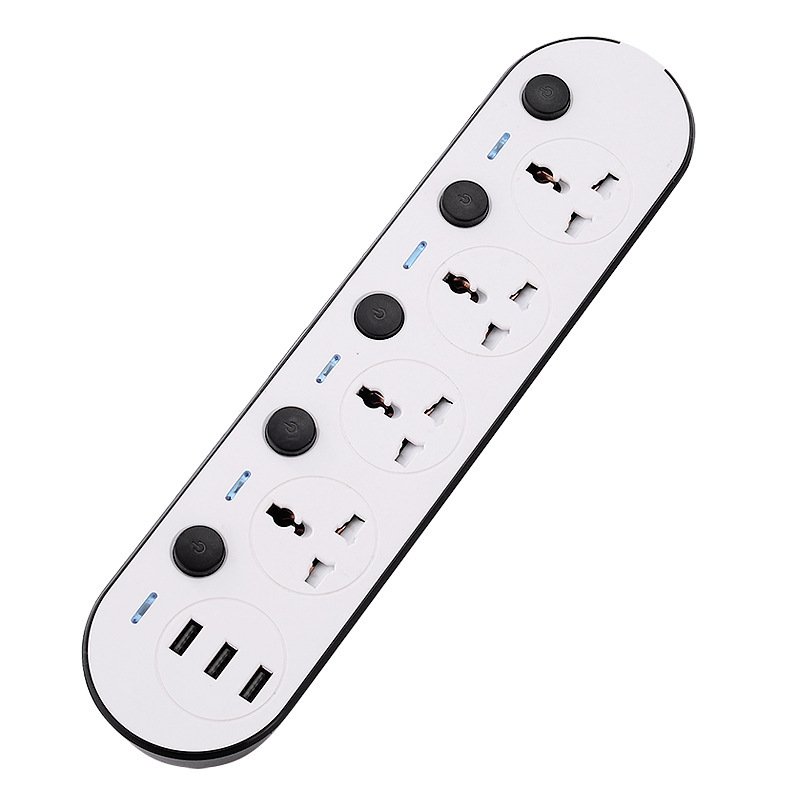 Power Strip Sockets with 3 USB Ports and 4 Outlets Other electronics   6