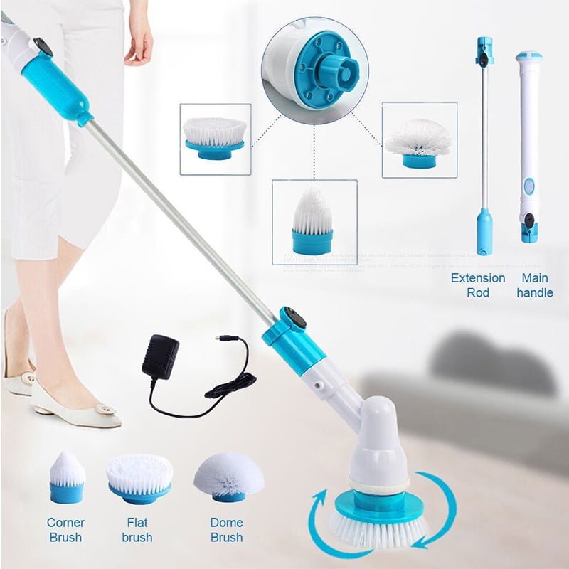 Wireless Rechargeable Electric Cleaning Brush Cleaning & bins   2