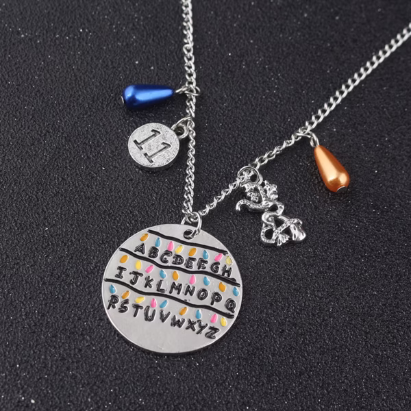 Stranger Things Necklace Bulb Letter Pendant Necklaces & pendants  