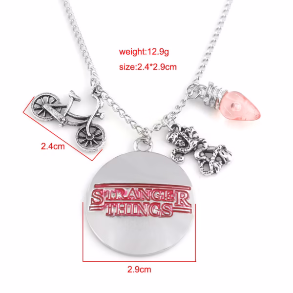 Stranger Things Necklace Bulb Letter Pendant Necklaces & pendants   2